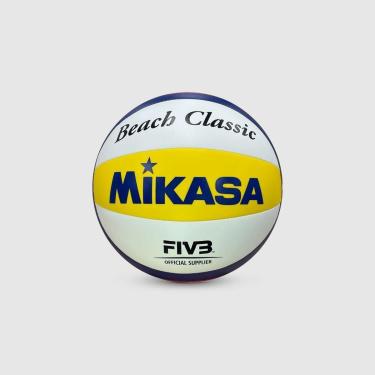 Imagem de Bola de Vôlei de Praia Mikasa BV552C - BRANCO/AZUL U-Unissex