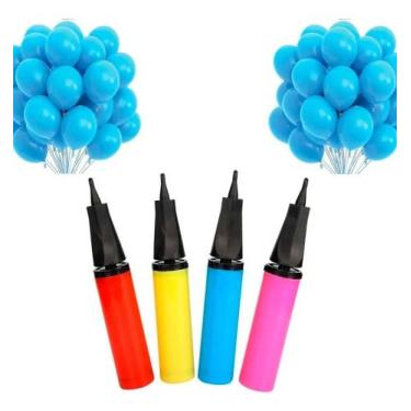 Imagem de Bomba De Encher Balão Bexiga Manual Inflador De Bexiga - Rio Tijucas