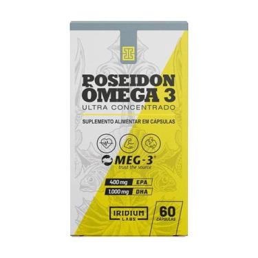 Imagem de Ômega 3 Poseidon Iridium Labs Ultra Concentrado 60 Cápsulas