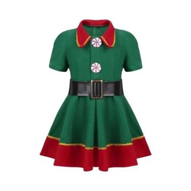 Imagem de Conjunto De Fantasia De Elfo São Nicolau Para Meninos: Uniforme De Elf