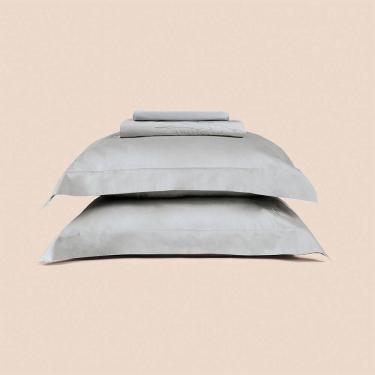 Imagem de Jogo De Cama King Altenburg Haus Cetim De Bambu 300 Fios Lis