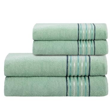 Imagem de Jogo De Toalhas Camesa Vitta Banho 4 Peças Algodão 400g/m²