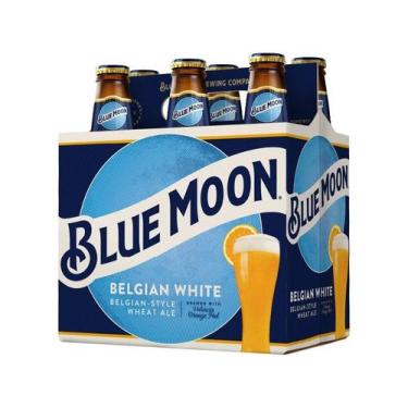 Imagem de Cerveja Blue Moon Belgian White Puro Malte - Witbier 6 Unidades Long N