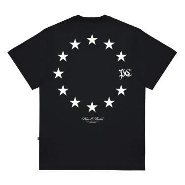 Imagem de Camiseta Plano C Stars Preto-Masculino