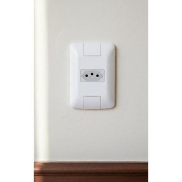 Imagem de Tomada 20A Branca Alta Potência P/ Micro-ondas Forno - Congratulations