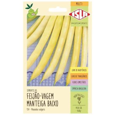 Imagem de Sementes de Feijão-Vagem Manteiga Baixo ISLA