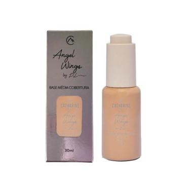 Imagem de Base líquida média cobertura Angel Wings by Pri Lesse - 30ml - Cathari