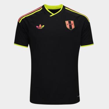 Imagem de Camisa Seleção Peru Away 2026 s/n Torcedor Adidas Originals Masculina,