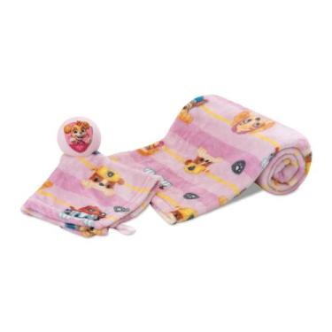 Imagem de Manta e Naninha Patrulha Canina Loaní Macia - Kit Conforto Infantil, R