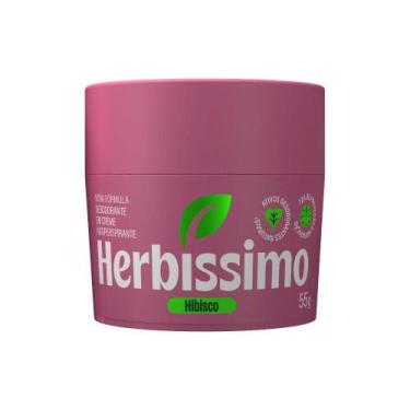 Imagem de Desodorante Em Creme Antitranspirante Herbíssimo Hibisco 55g
