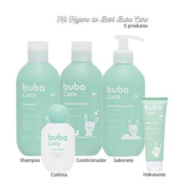 Imagem de Kit Higiene do Bebê Buba Colonia, Shampoo, Condicionador, Sabonete e H