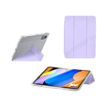 Imagem de Capa De Acrílico Transparente Lenovo Idea Tab 11 Com Suporte Para Cane