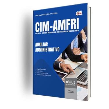 Imagem de Apostila CIM-AMFRI - Auxiliar Administrativo - Apostilas Opção