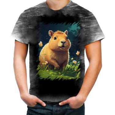 Imagem de Camiseta Desgaste Capivara do Bem Animalzinho 13 - Kasubeck Store®, Ba