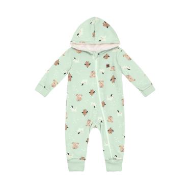 Imagem de Macacão bebê menino de cachorrinhos Brandili Baby-Unissex