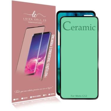 Imagem de Película 9d Cerâmica Para Compatível Moto G52 XT2221 6.6 - Luiza Cell2