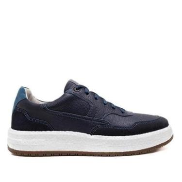 Imagem de Tênis Masculino Democrata Denim Drake 600101 Navy-Masculino
