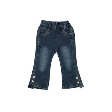 Imagem de Calça Jeans Flare Menina Infantil - Kiki & Mily, 5