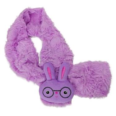 Imagem de Cachecol Infantil Bichinho Lenço Grosso Unissex Pelúcia Quentinha Inve