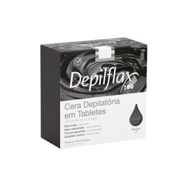 Imagem de Depilflax cera quente 500g negra