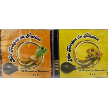Imagem de 4 CDS Nos Tempos Da Buzina A Discoteca Do Chacrinha 1,2,3,4 - SOM LIVR