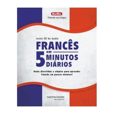 Imagem de Francês em 5 minutos diários + CD - Martins Fontes - selo Martins