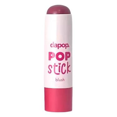 Imagem de Blush Bastão Pop Stick Dapop Vitamina E Manteiga Karitê Matte Cor 04 7