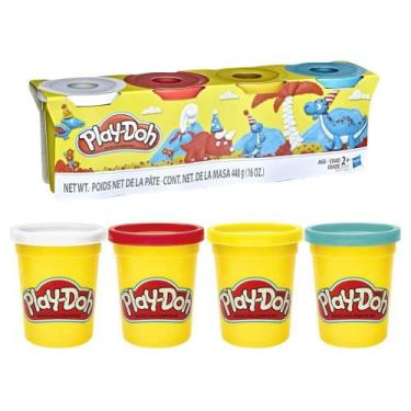 Imagem de Massinha de Modelar Play-Doh Com 4 Cores Mod 2 - Hasbro