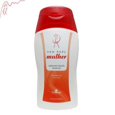 Imagem de Sabonete líquido feminino Morango com Chocolate - New Connect