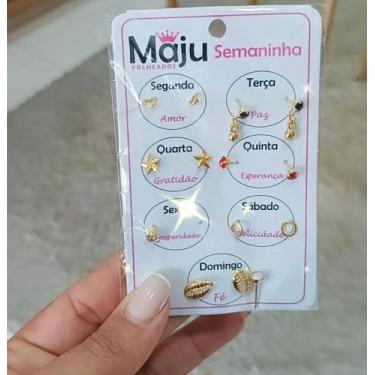 Imagem de Conjunto de bijuteria folheado - Minus da Lulu 