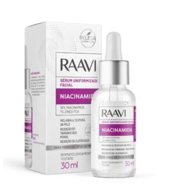 Imagem de Sérum Facial Uniformizador Niacinamida Raavi 30ml
