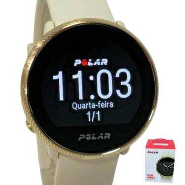 Imagem de Relógio Polar Ignite 2 Unissex GPS Dourado-Champagne 90085185, Champag
