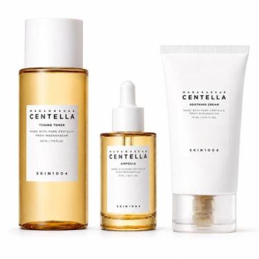 Imagem de Kit Skin1004 Madagascar Centella: Tônico Facial 210ml, Ampola Multifun