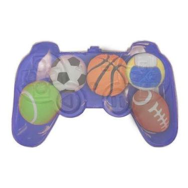 Imagem de Borracha colorido Player com 5 unidades 390348 - Tilibra