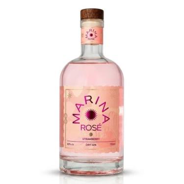 Imagem de Gin Rosé Dry Gin Marina Rosé Strawberry 750ml Garrafa