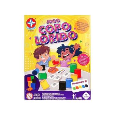 Imagem de Jogo de Tabuleiro Copolorido - Estrela