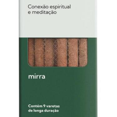 Imagem de Incenso Nirvana Natural Mirra Sândalo Palo Santo Limpeza Xamânico Crav