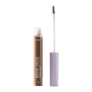 Imagem de Máscara de cílios e sobrancelhas 02 medium brow it up luluca ruby rose