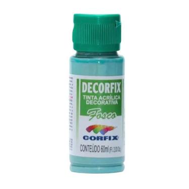 Imagem de Tinta Acrilica Fosca Decorfix Corfix 60ml - Selecione a Cor, 378-VERDE