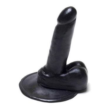 Imagem de Prazer&Cia BR Prótese Pênis Real 4C Black 10 0 X 2 2 Cm Aproximado R4Cbl Black