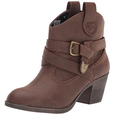 Imagem de Rocket Dog Bota feminina Satire Lane Pu Western, Marrom escuro, 9