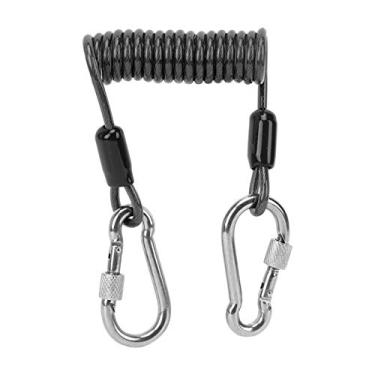 Imagem de Linha perdida de mergulho, linha perdida de pesca portátil de resiliência de rebote, para mergulho de pesca(Preto)