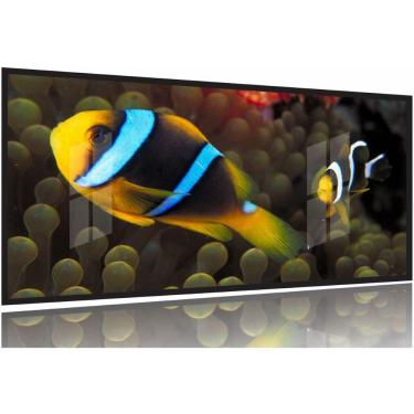 Imagem de Quadro Decorativo Peixe Palhaço 130x60 Moldura Preta 2x2