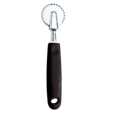 Imagem de Carretilha Corta e Fecha Utilita Inox e Preta 23 cm