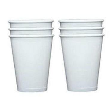 Imagem de Copo De Papel Biodegradável 200Ml Branco - Pacote 100Und