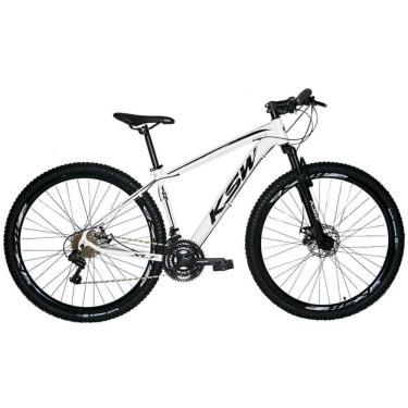 Imagem de Bicicleta Aro 29 Ksw 24 Marchas Freios A Disco K7 Suspensão