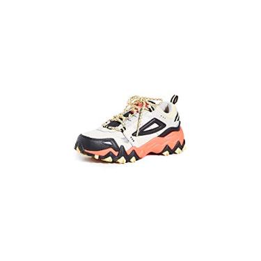 Imagem de Fila Tênis feminino Oakmont TR, Gardênia/preto/coral ardente, 8
