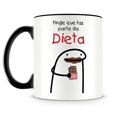 Imagem de Caneca Personalizada Meme Flork - Finge que faz parte da Dieta