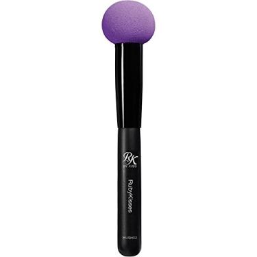 Imagem de Esponja Com Cabo Ruby Kisses Redonda - Para Aplicação de Maquiagens