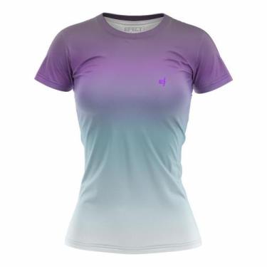 Imagem de Camiseta Blusa Feminina Academia Treino Fitness Camisa Dry Fit Ante Od